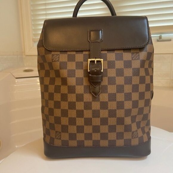 Louis Vuitton Ebene Soho backpack (includes dust bag) - Picture 1 of 16